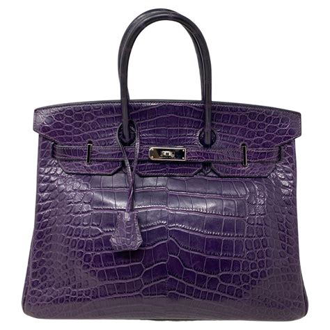 hermes birkin bag purple|hermes birkin coccodrillo prezzo.